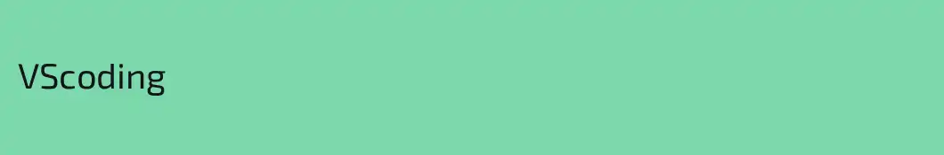 VScoding 